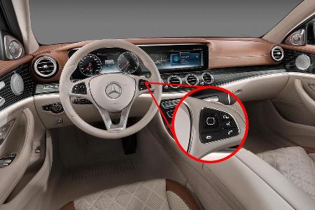 Mercedes E-Klasse Cockpit
