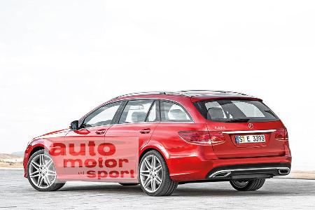 Mercedes E-Klasse T-Modell, Heckansicht