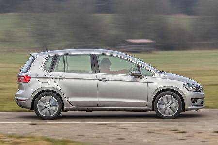 VW Golf Sportsvan 2.0 TDI, Seitenansicht