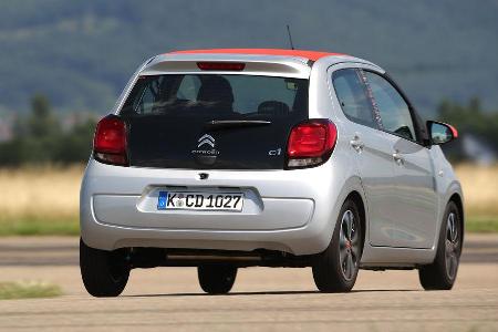 Citroën C1 Vti 68, Heckansicht