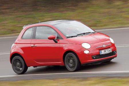 Fiat 500 0.9 Twinair, Seitenansicht
