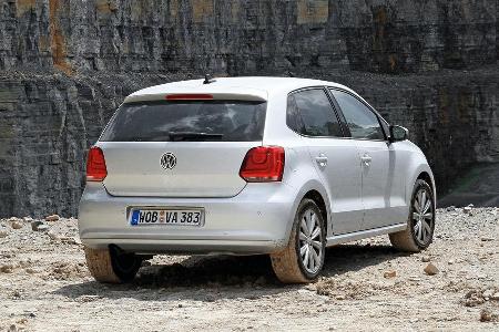 VW Polo 1.2 TSI, Heckanssicht