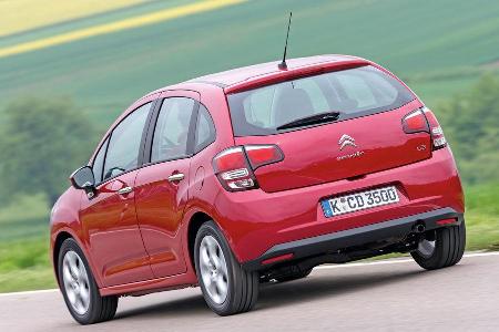 Citroën C3 VTi 82, Heckansicht