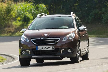 Peugeot 2008 e-HDi 115, Frontansicht