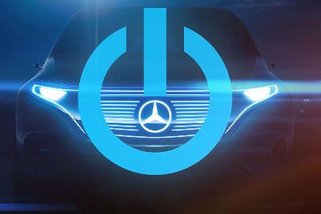 Mercedes Elektroauto SUV Paris Teaser