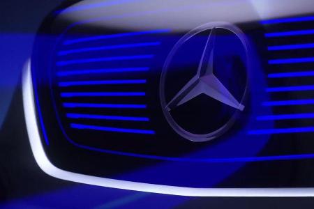 Mercedes Elektroauto SUV Paris Teaser