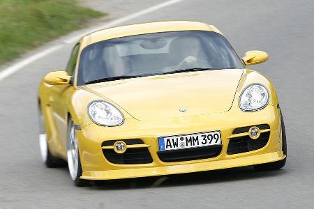 In der ersten Ausgabe des Jahres zeigte Manthey Motors auf Basis eines Cayman S, welche Stellhebel umzulegen sind, ...