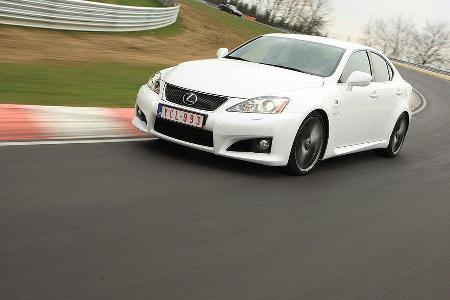 Mit dem Lexus IS F betraten die Japaner erstmals im Straßenfahrzeugbau sportliches Terrain.
