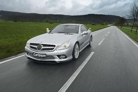 Tuner Carlsson hat dem Mercedes SL 500 47 Zusatz-PS eingehaucht.