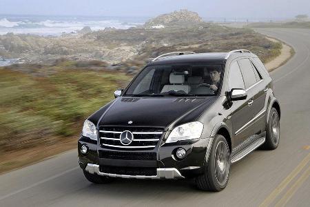 ... darf der ML 63 AMG mit 510 PS aus dem Vollen schöpfen.