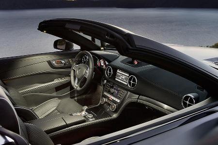12/2011 Mercedes SL, Innenraum