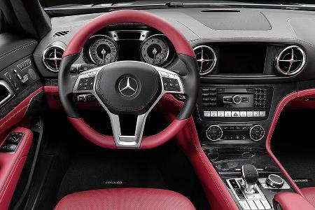 12/2011 Mercedes SL, Innenraum