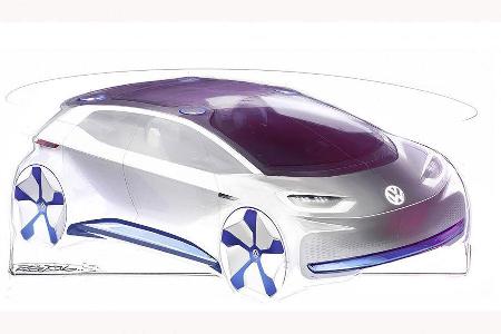 VW Elektroautokonzept Paris 2016