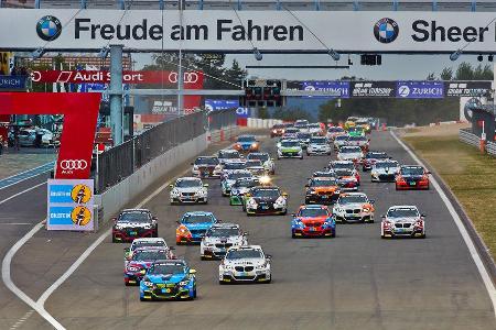 24h-Rennen Nrburgring 2014 - Startphase - Gruppe 3