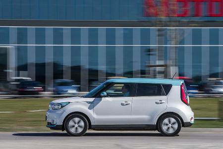 Kia Soul EV, Seitenansicht