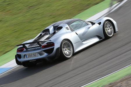 Porsche 918 Spyder, Heckansicht