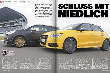 sport auto, Vergleichstest, Audi S1, Citroen DS3