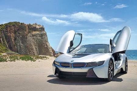 BMW i8, Frontansicht, Scherertren