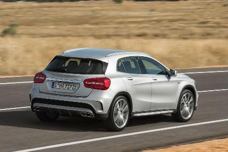 Mercedes GLA 45 AMG Sperrfrist 7.1.2014 9.00 Uhr