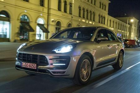 Porsche Macan Turbo, Frontansicht