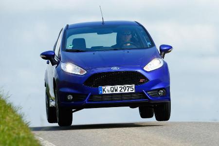 Ford Fiesta ST, Frontansicht, Sprung