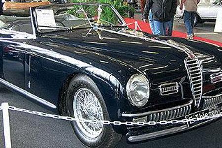 Am dunkelblauen Alfa Romeo 6C 2500 von Thiesen stimmte alles: Best of Show.