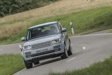 Range Rover SDV6 Hybrid: Leistung 260 kW, vmax 218 km/h, 0-100 km/h 6,9 Sekunden. Normverbrauch: 6,2l D/100 km. Preis: ab 12...