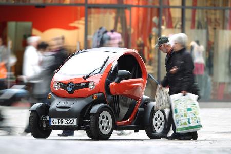 Renault Twizy, Fugngerzone