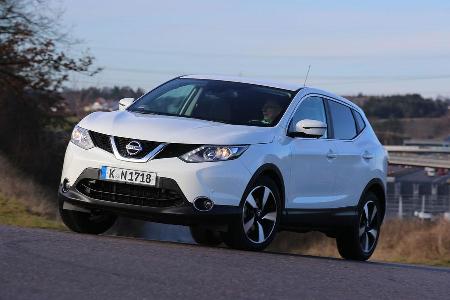 Nissan Qashqai, Frontansicht