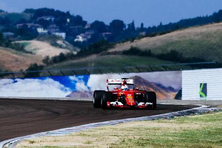 Ferrari - Pirelli - 2017er Reifentest - Fiorano 2016