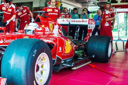 Ferrari - Pirelli - 2017er Reifentest - Fiorano 2016