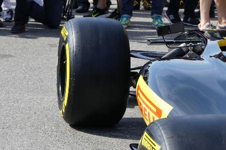 Pirelli F1-Showcar - 2017er Reifen - GP Monaco 2016