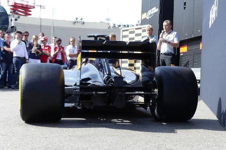 Pirelli F1-Showcar - 2017er Reifen - GP Monaco 2016