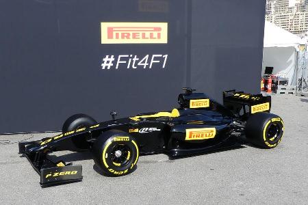Pirelli F1-Showcar - 2017er Reifen - GP Monaco 2016