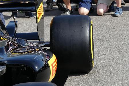 Pirelli F1-Showcar - 2017er Reifen - GP Monaco 2016