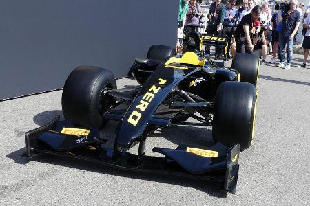 Pirelli F1-Showcar - 2017er Reifen - GP Monaco 2016