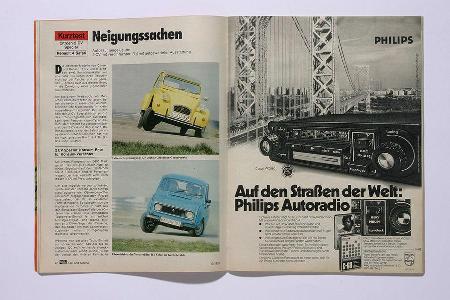 1976: 2CV Special und Renault 4 Safari. Klaus Westrup über den Citroen: 