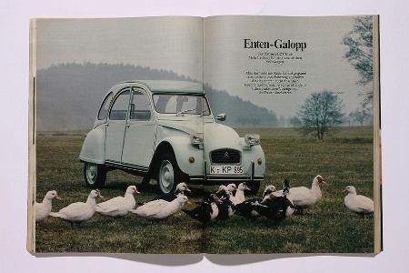 1980 päppelt Citroen die Ente auf von 25 auf 29 PS. Klaus Westrup: 