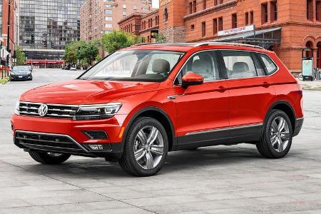 VW Tiguan Allspace Premiere Detroit 2017