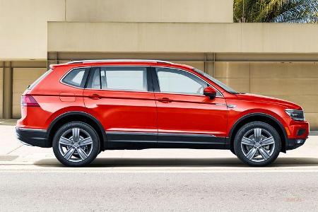 VW Tiguan Allspace Premiere Detroit 2017