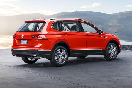 VW Tiguan Allspace Premiere Detroit 2017