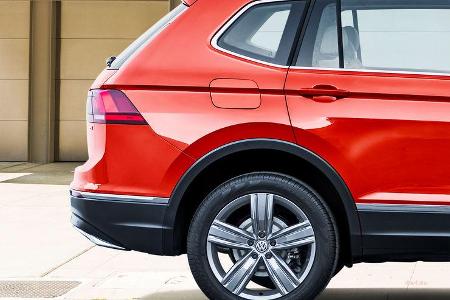 VW Tiguan Allspace Premiere Detroit 2017