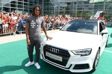 Audi A3 2.0 TDI Sportback - Renato Sanches - FC Bayern Mnchen - Dienstwagen