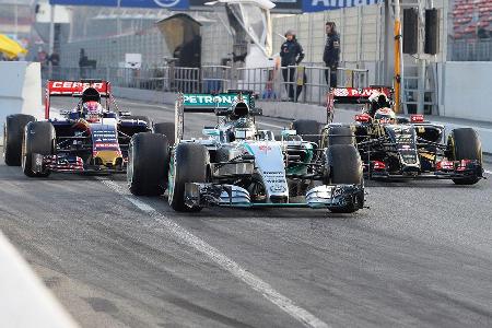 Rosberg - Mercedes - Barcelona Test 2 - 2015
