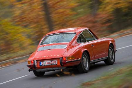 Porsche 911, Heckansicht