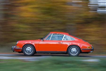 Porsche 911, Seitenansicht