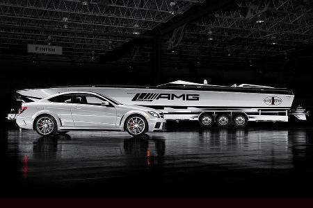Mercedes C63 AMG Black Series Speedboot
