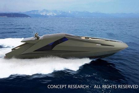 Mauro Lecchi Yacht Concept, Yacht, Sportboot