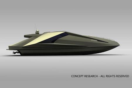 Mauro Lecchi Yacht Concept, Yacht, Sportboot