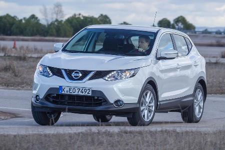 Nissan Qashqai 1.2 DIG-T, Frontansicht